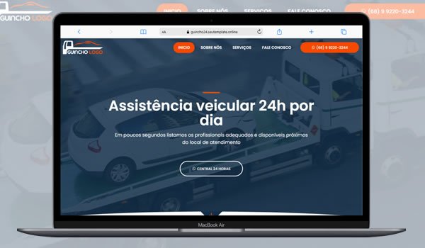 Site para Empresa de Guincho