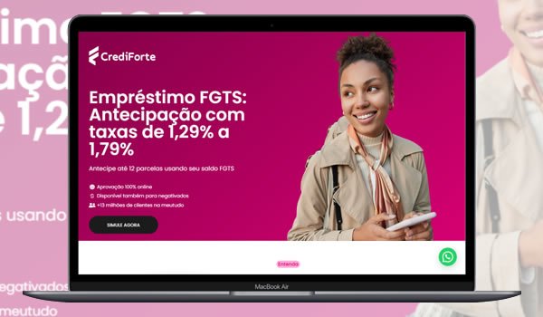 Template Landingpage financeira