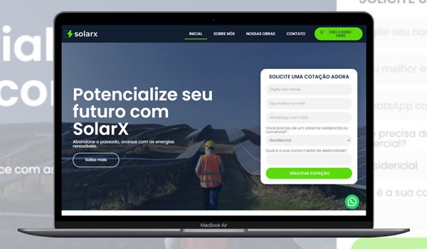 Template para Energia Solar